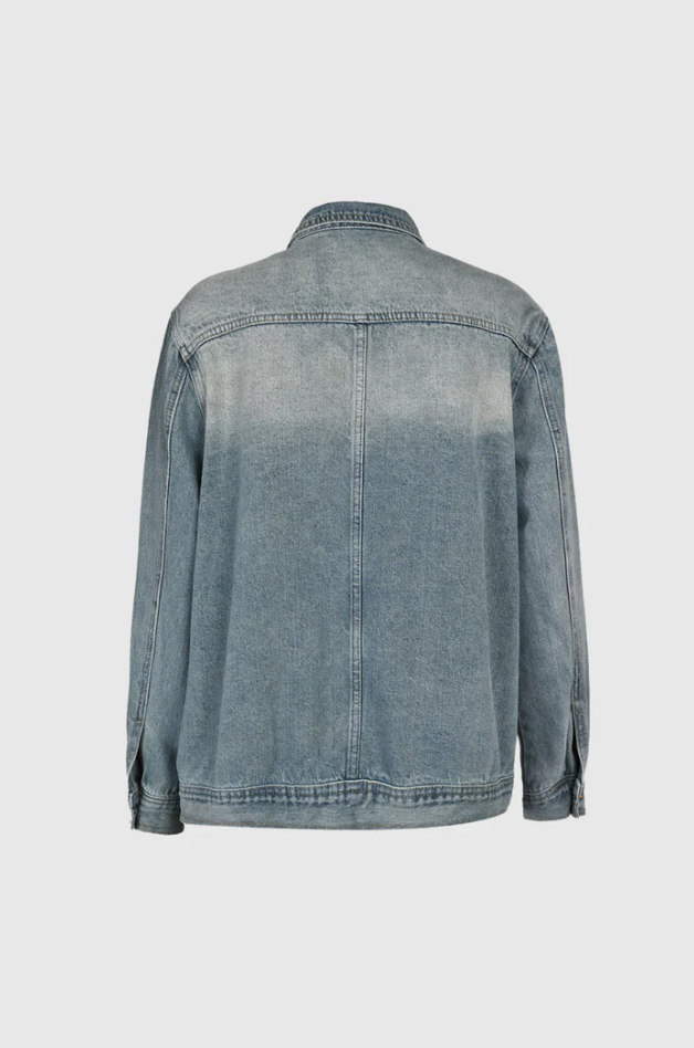 Adriana | Chaqueta de mezclilla femenina moderna
