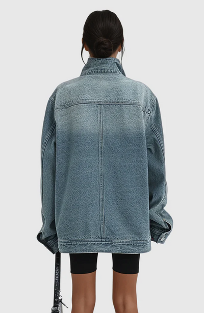 Adriana | Chaqueta de mezclilla femenina moderna